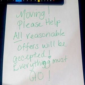 Everything must go please help